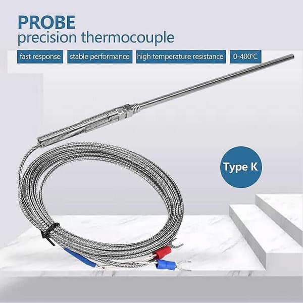 Termoelementsensorprober, K-typ (3m) - Perfet
