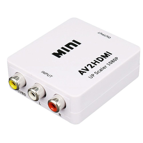 RCA till HDMI 1080P AV till HDMI Video Converter