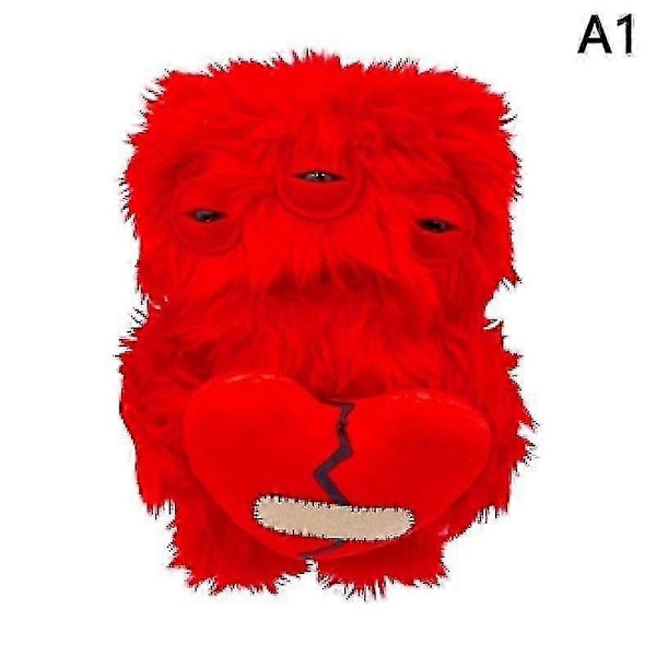 23CM Fuggler Bedårande tandmonster Kärleksmonster Serie Unik tand Rolig Plyschleksak-Perfekt A1