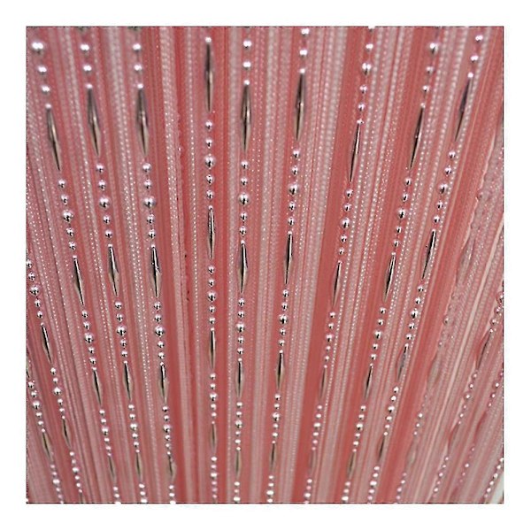 Perle-dørgardin Hjemmedekorasjon 1mx2m-Perfet pink