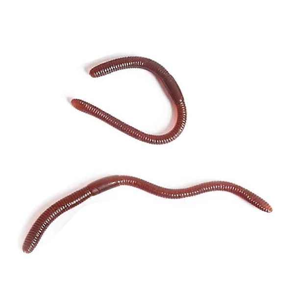 20 st Simulation Jordmaskar Plast Livslik Elastisk Gummi Magiska Leksaker - Perfekt