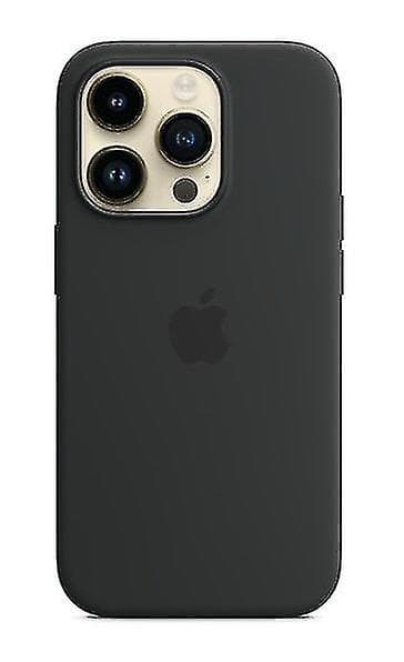 Silikone Telefon Cover Kompatibelt med Iphone 14pro-Perfekt Midnight