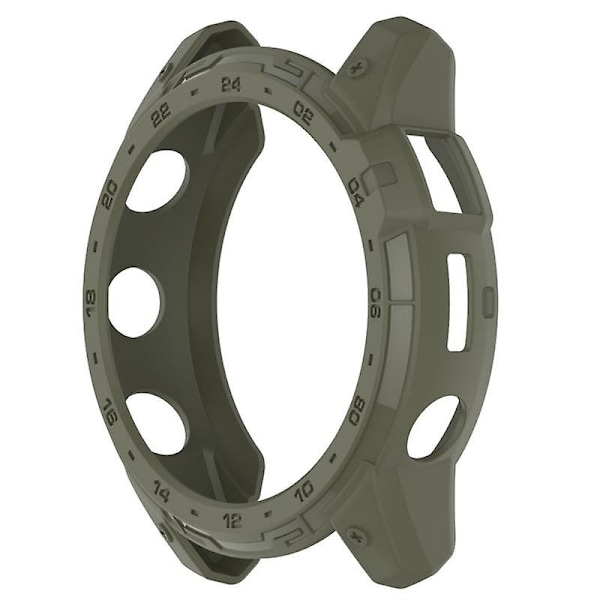 TPU-kotelo, yhteensopiva Garmin Fenix 7X 6X 5X Tactix 7 6X Pro Fenix 7 6 5 Enduro 2 -mallien kanssa, pehmeä silikoninen läpinäkyvä - Täydellinen black