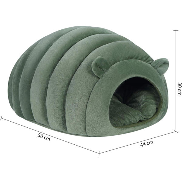 Cat Cave Bed Igloo Kattsäng Katt Sovsäck Liten hundsäng Söt katthus inomhus husdjursvärmande hus Bekvämt