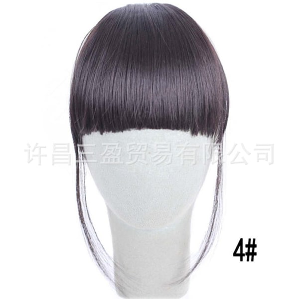 Womens Neat Bang Fringe Extensions Peruk Spets Hår Ornament - Perfet 2#