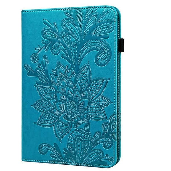 for Samsung Galaxy Tab A A6 10.1 tommer 2016 Lærveske-Perfet Blue