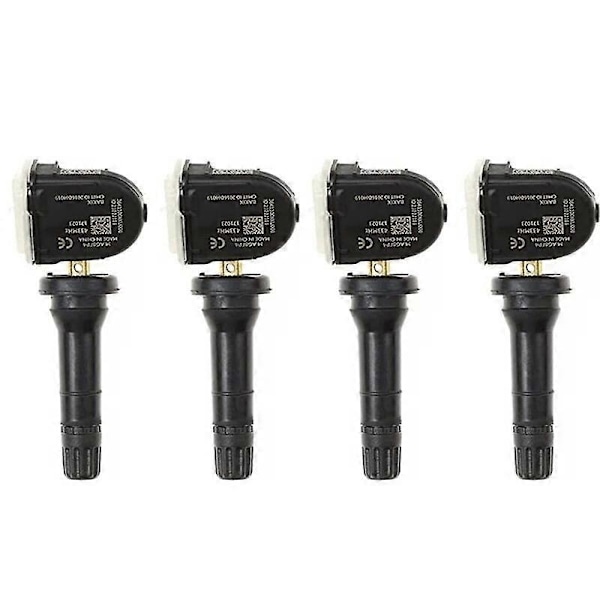 4 st TPMS Däcktrycksövervakningssensor för Haval HL H2 H5 H6 H7 för Great Wall C30 3641100XKU00B-Perfet