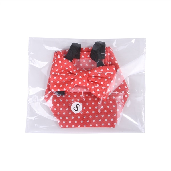 Pet Animal Duck blöja Anti-Pull blöja tillbehör - Perfet Red M