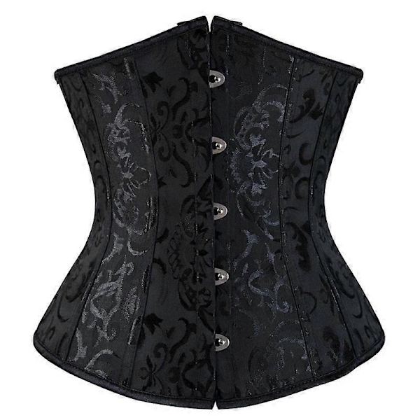 Goottilainen Korsetti Naiset Seksikäs Alavyötärökorsetti Vyötärönkouluttaja Korsetti Muotoilija Pluskoko Corpete Corselet Musta Valkoinen Punainen Sininen S-6xl-Perfet 8063 Red M