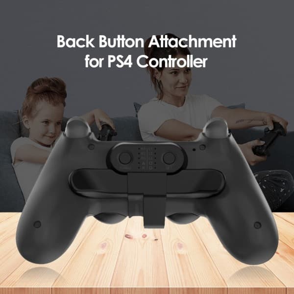 For PS4 utvidet gamepad bakknappfeste kontroller-WELLNGS
