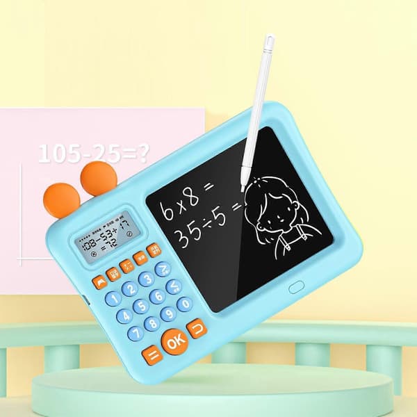 Matematikk Undervisningskalkulator Matematikk Læremidler for Barn Studenter - Perfekt blue