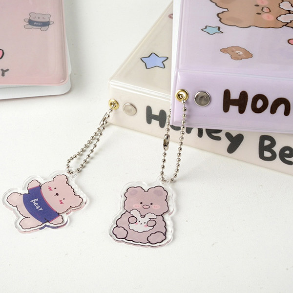 20 kapasiteetin kova CD- case organizer Cartoon Bear - Perfet 4