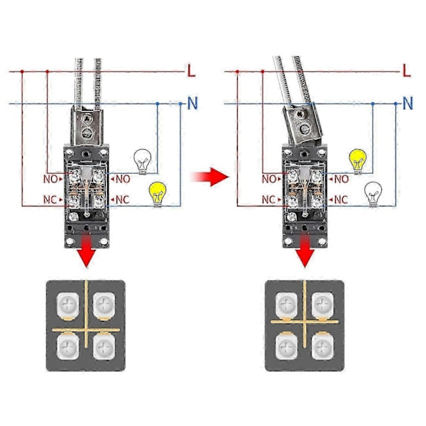 Cntd Gränslägesbrytare Tz-8108 Justerbar Rullspak 10A 250V Ac Spdt Momentan Kompatibel med Cnc Fräs Plasma Ip65-Perfekt