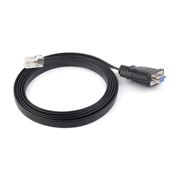 RS232 till RJ45 Konsol Felsökningskabel RS232 DB9 Hona till RJ45 Multifunktionell Bekväm Felsökning-Perfekt