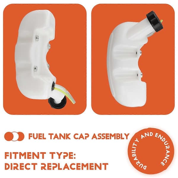 Drivstofftanklokkmontering Kompatibel med BC4310 G4K 143 T35 436R Trimmer-Perfet