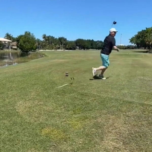 Käärmepila narukiinnikkeellä - Kiinnitettävä käärmepila, narussa oleva käärmepila, joka jahtaa ihmisiä, tee-se-itse golfkäärmepila narulla ja kiinnikkeellä - Täydellinen