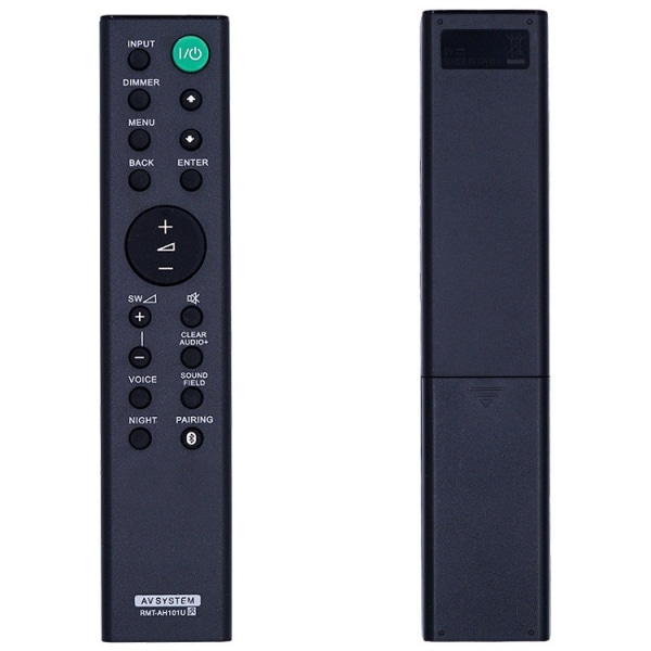 rmt-ah101u for Sony Rmtah101u Audio Sound Bar System Fjernkontroll Ht-ct381