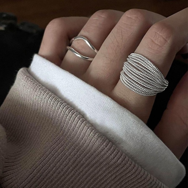 2st Layered Design Ring Personlig Multi Strand - Perfet