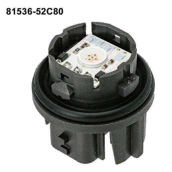 Bakre LED Baklykt Modul Kompatibel med Toyota Kompatibel med Chr Kompatibel med Camry 20l 2018-2020 81536-52c80 Svart Plastikk Billys - Perfekt