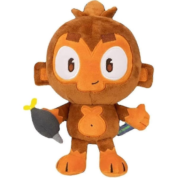 9,8-tommers dart monkey plysjdukke, blond myk fylt dukke - Perfekt