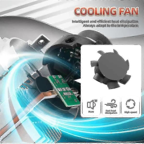D4s D4r D2r D2s LED-frontlyspære 6000k Hvit Konverteringssett Plug and Play Xenon HID Lys Erstatning - Perfekt D2s