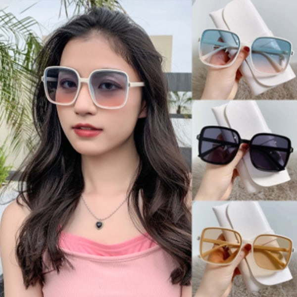 New Fashion Square Shades Solbriller Anti Ultraviolet Solbriller - Perfet A4