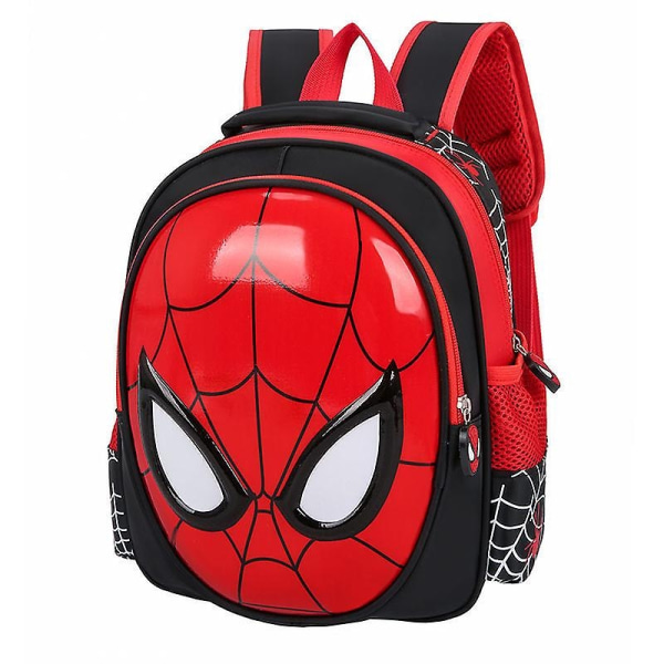 Kid Superhero Spider Man Ryggsäck Skolväska Dagis Ryggsäck - Perfet black