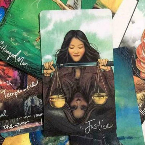 78 stk. The Light Seer's Oracle Card Deck Tarot Card Tell Future - Perfet