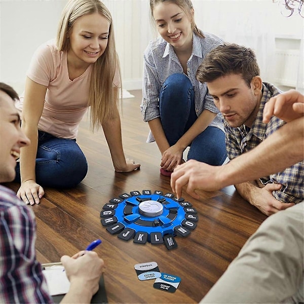 Förälder-barn interaktivt snabbfartat ordspel, snabb tänkande alfabetspel, tysk version - perfekt