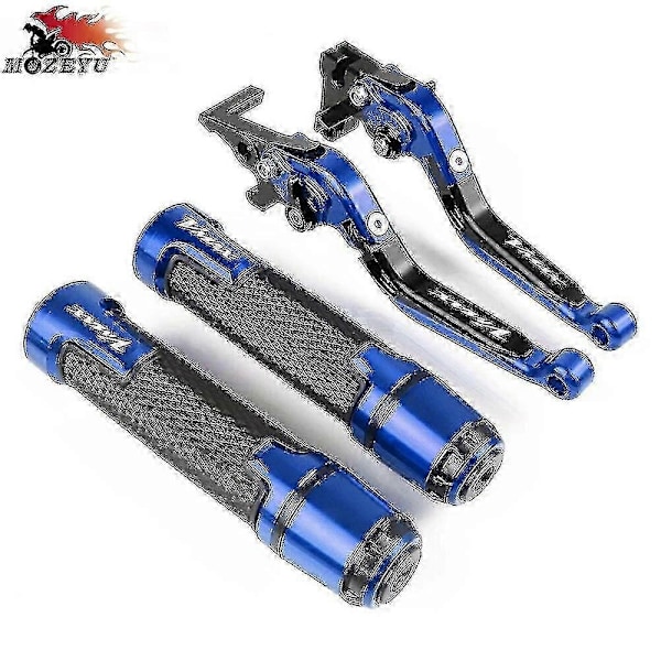 Yhteensopiva Yamaha V-max 1200 Vmax 1200 1985-2007 2006 2005 2004 2003 2002 2001 moottoripyörän jarrukahvan ja kytkinkahvan sekä ohjaustangon kanssa+(adq-Perfet VMAX 1200 1985-2007