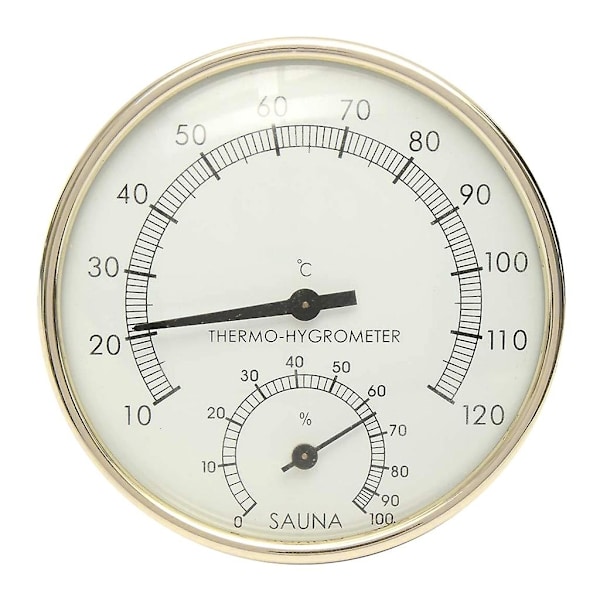 Badstuetermometer Digital Sauna Romtermometer Hygrometer Badstuetemperatur - Perfet