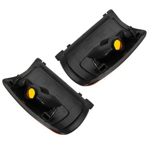Ny Dörrspegel Blinkersglas Kåpa Vänster/Höger Passagerarsida Passar Ford Transit MK8-Perfekt clear left