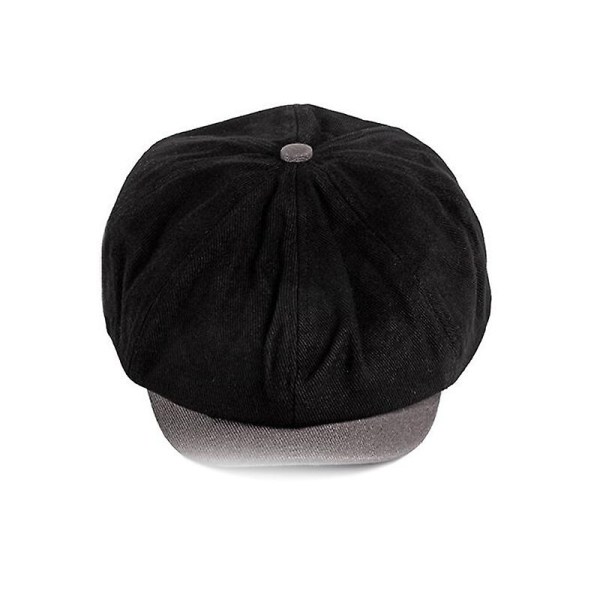 Bomull Klassisk Army Hat Herre Caps Military Hat - Perfet Black