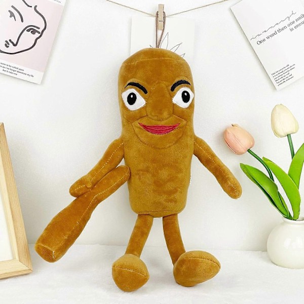 Tralalero Tralala Haj Leksak Plysch Tun Tung Tung Sahur Leksak Docka Brainrot Djur-Perfet Wooden Man 1pcs
