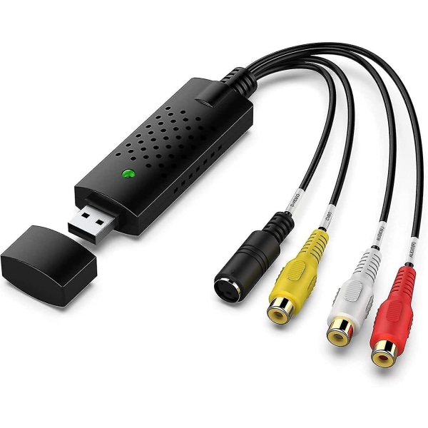 USB 2.0 Audio/Video Converter - Video Capture Card digitaliserar video från alla analoga källor, inklusive videobandspelare, VHS, - Perfet