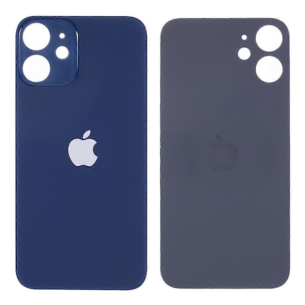 for iPhone 12 Batterideksel Reparasjonsdel (Stort Hull)-Perfet Style B