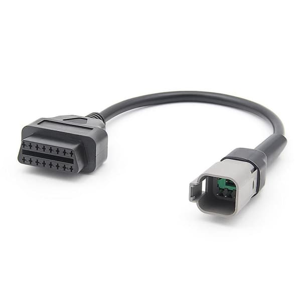6PIN til 16PIN Diagnostisk OBD2 Kabel Adapter, OBDII Scanner Erstatning til CAN AM ATV UTV Motorcykel-Perfet