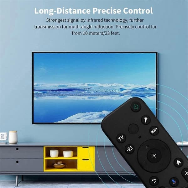 RMF-TX811U Stemmefjernkontroll Kompatibel med Smart TV Fjernkontroll - Perfekt