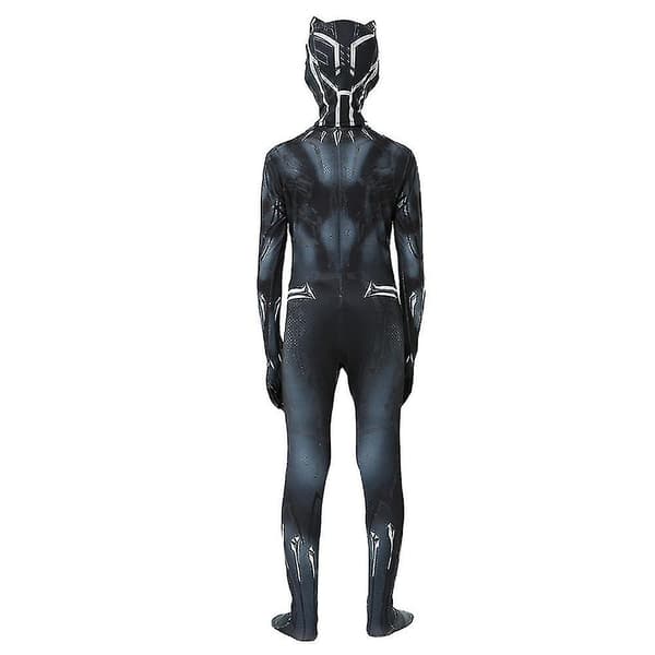 Barne Black Panther Cosplay Kostyme - Perfekt 150