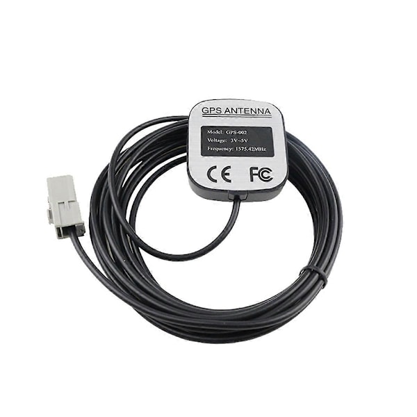 Bil GPS Navigation Aktiv Antenn GT5-1S Jack Antennkontakt Kabel Kompatibel med Alpine Kenwood JVC toyota-Perfet