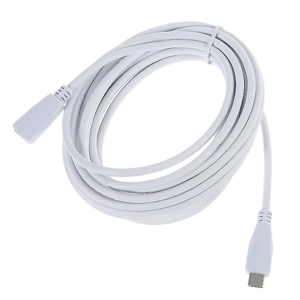 5a 20v USB Type-C Forlængerkabel, USB-C 2.0 Hun til USB Han Forlænger - Perfekt 5m