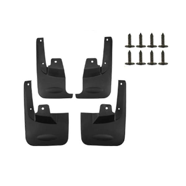 Bil Mud Flaps Kompatibel med ISUZU D-MAX 2-dørs 2010-2019 Fender Mud Guard Flap-Perfet