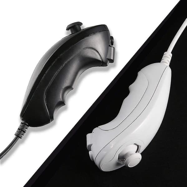 Wii Nunchuck-handkontroll, 2-pack Nunchuk-handkontroll ersättning - Perfet