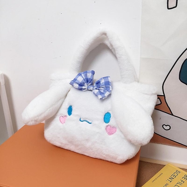 Kawaii Cinnamoroll Sanrio Plys Taske My Melody Anime Tasker Kt Cat Purin Hund Kuromi Plys FARVE: Cinnamoroll - Perfet