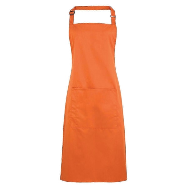 Premier Kvinners Fargerik Bib Forkle med Lommer/Overalls - Perfekt Terracotta