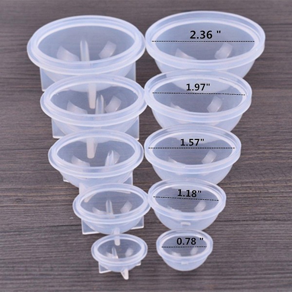 DIY Sphere rund form for harpiks - Perfet