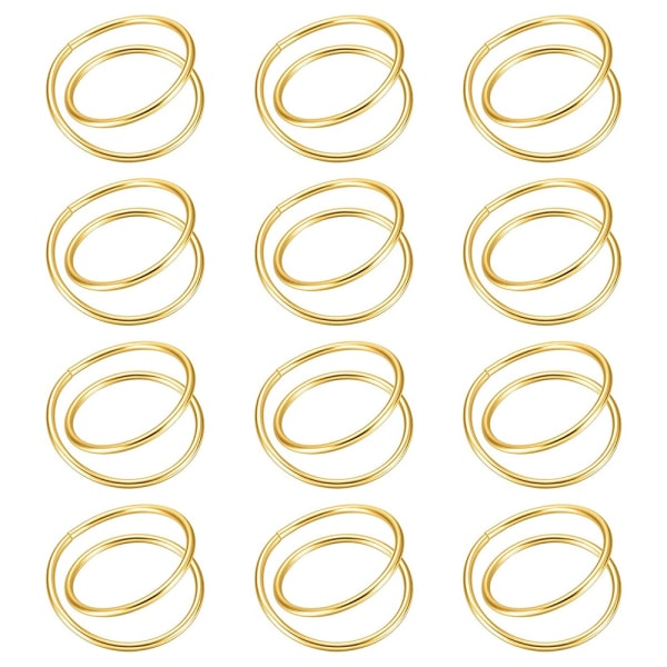 Servietringe, Simple servietringe i legeret serviet - Perfet