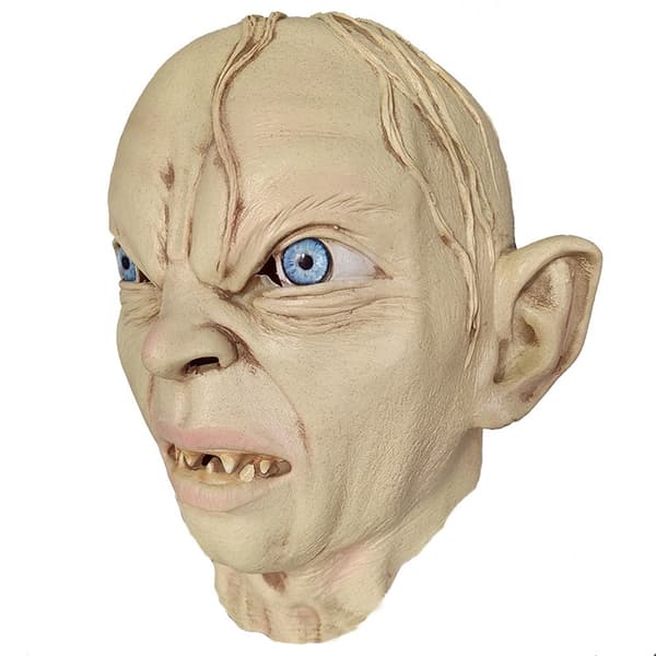 Ringenes Herre Gollum Maske Halloween Hodeplagg - Perfekt