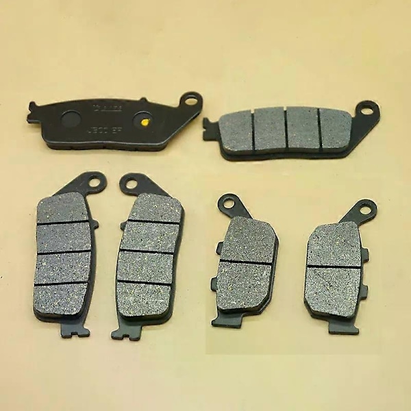 Kompatibel med HONDA CB 600 F2Y/F21/F22 Hornet S (17 tommer hjul) 2000-2004 Motorcykel Forreste Bageste Bremseklodser Sæt - Perfekt Front and Rear