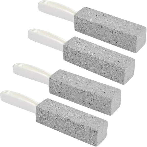 4-pack toalettpimpsten med handtag - Lämplig för kök, badrum, pool och hemstädning.